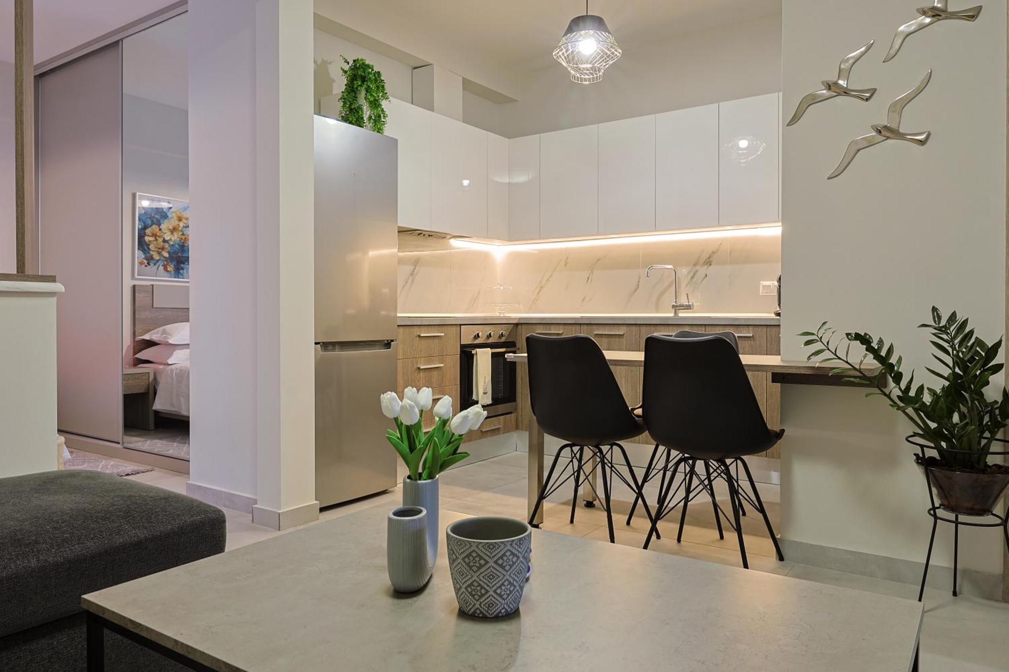 Ferienwohnung Zeta-Garden Oasis & Private Parking By Optimum Link Kateríni Exterior foto